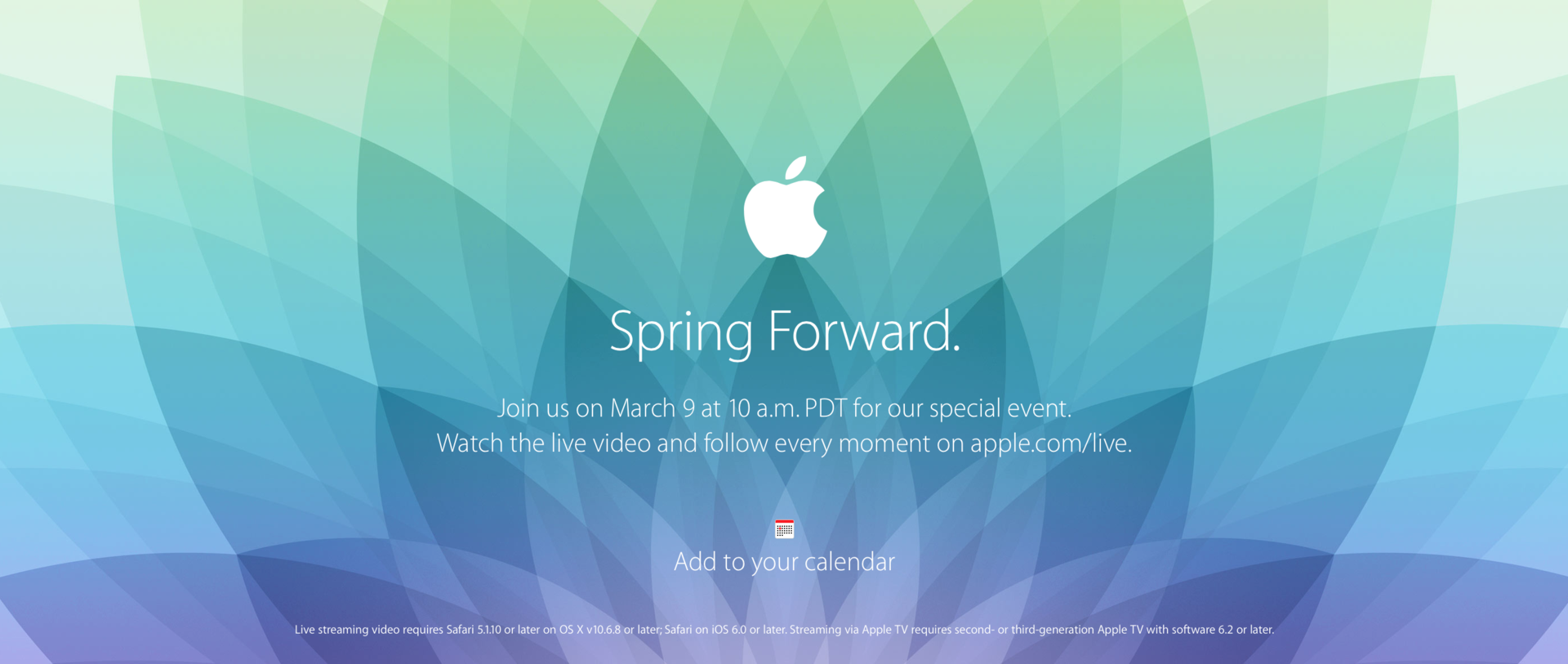 Duang一下，蘋果發(fā)布會3月9日就來了！主角會是Apple Watch嗎？